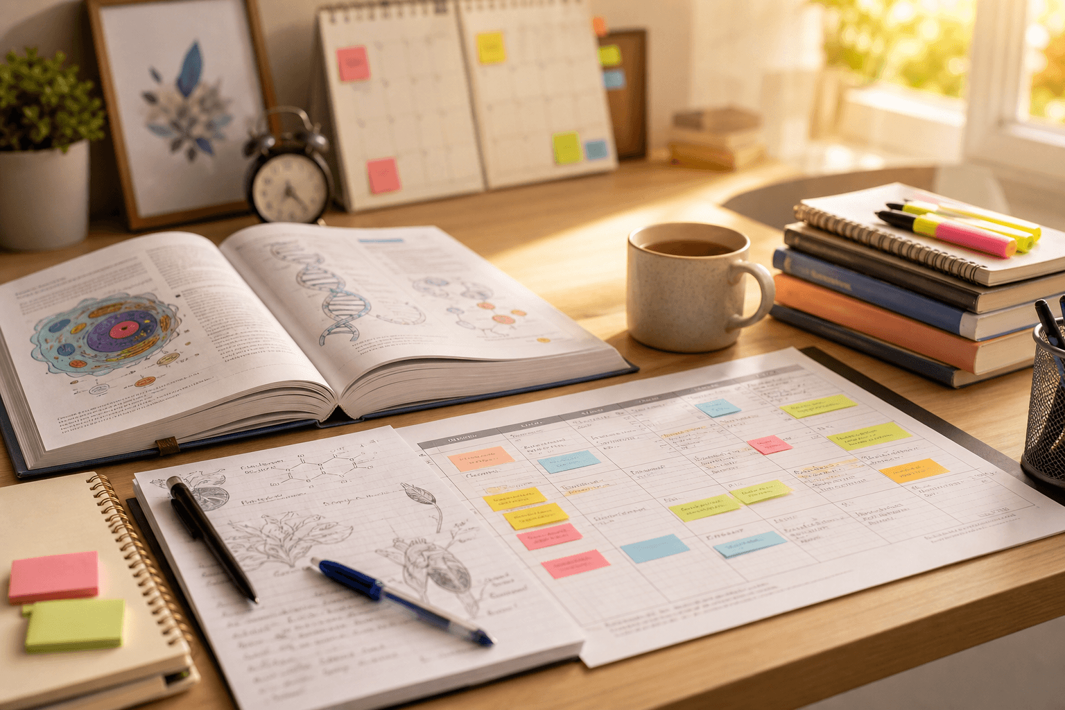 CBSE board preparation plan with science books