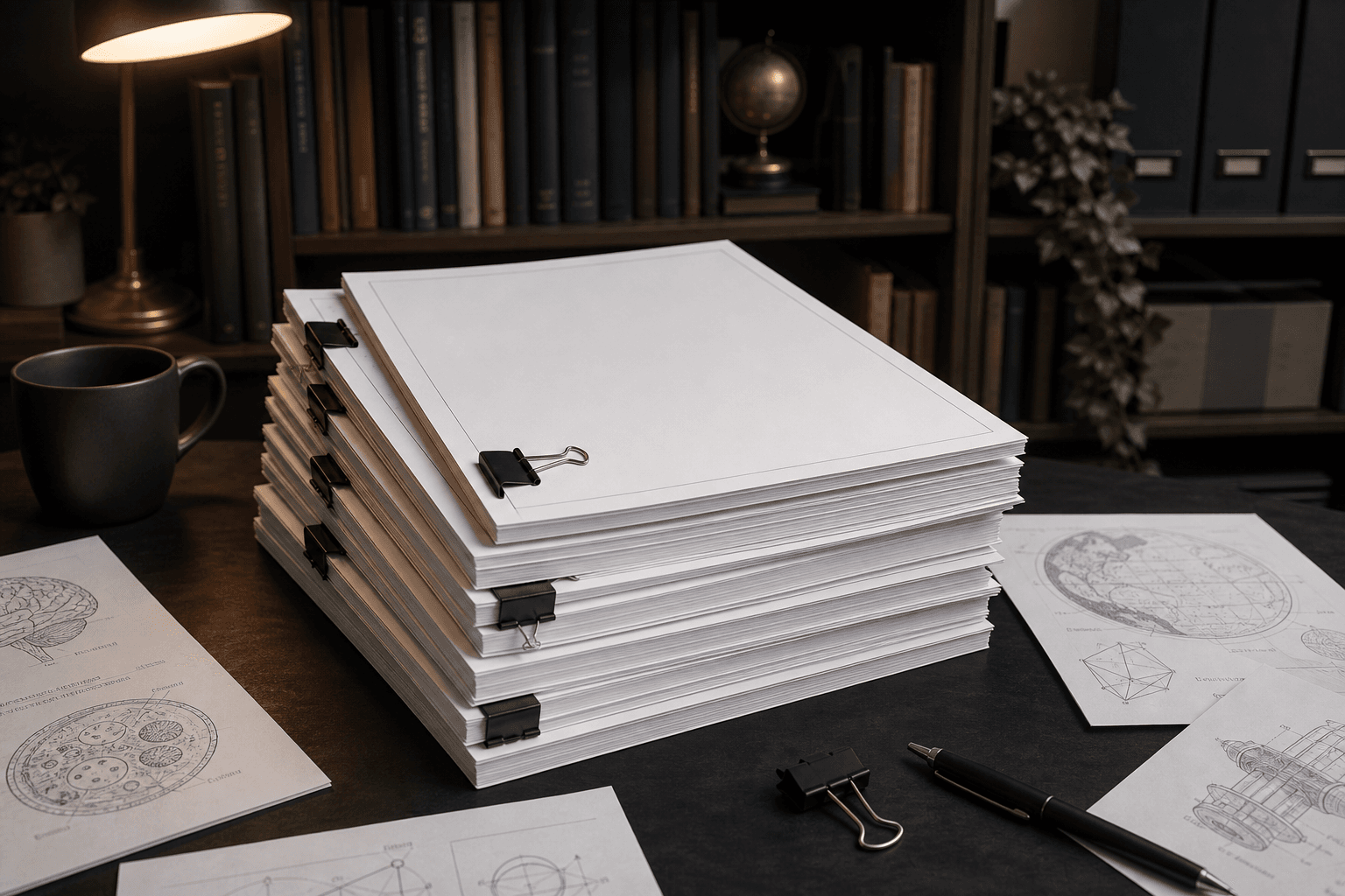Stack of printable science resource sheets